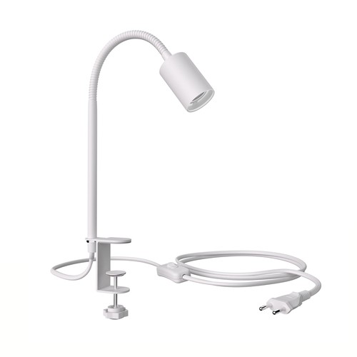 Lampe pince col de cygne - col,