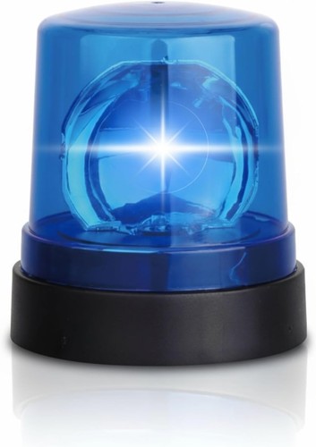 Gyrophare jouet bleu led - gyrophare,
