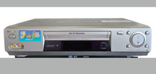 Sony VCR SLV-N77 VHS Hi-Fi Stereo Player Recorder Vintage 4-Head Tested Silver
