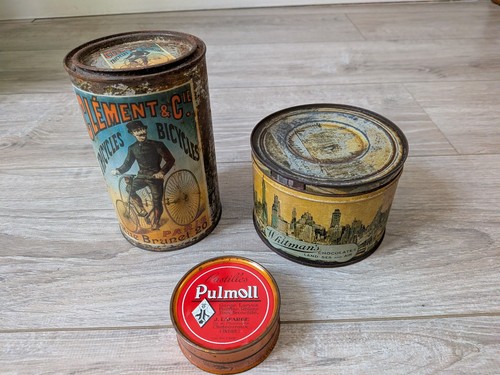 Lot boites vintages - de,