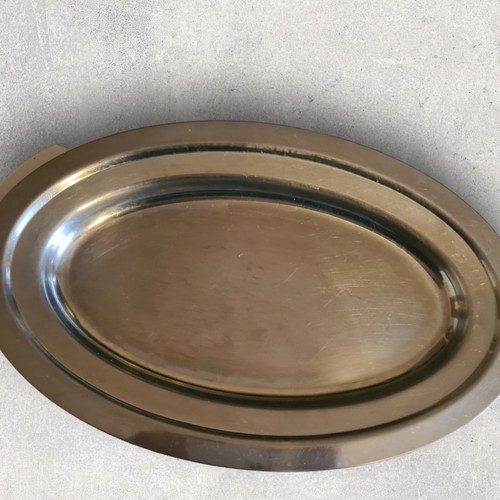 Ancien plateau plat ovale - ancien, plateau/plat