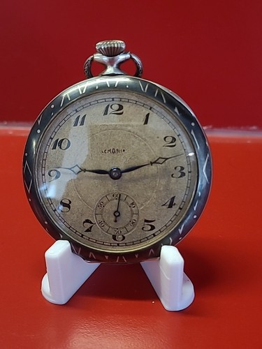 Montre gousset lemania argent - montre,