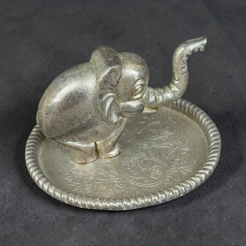 Porte bagues éléphant métal - porte,