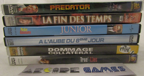 Lot dvd arnold - lot, 6