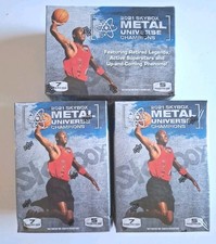 Lot de 3 Upper Deck US Blaster Box Skybox Metal Universe Champions 2021