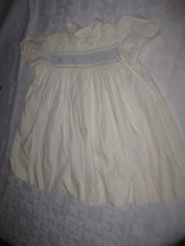 Robe ancienne bébé coton