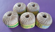 5 pelotes de fil coton Sartel