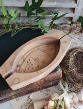 ANCIEN MOULE A BEURRE EN BOIS