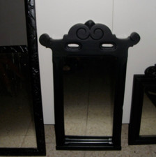 Miroir ancien en bois massif