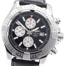 BREITLING Super Avenger II A13371 Date Chronograph Automatic Men's Watch_887974