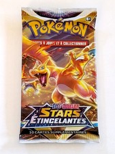 BOOSTER DE 10 CARTES POKEMON STARS ETINCELANTES EB09 FR NEUF SCELLE DRACAUFEU