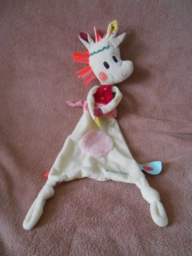 Doudou licorne louise - licorne,