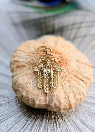 Pendentif main fatma - pendentif, de