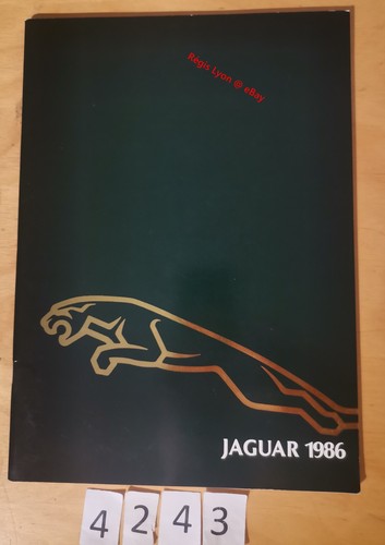 Jaguar gamme 1986 - jaguar,
