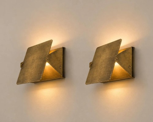 Paire appliques murales - d'appliques,