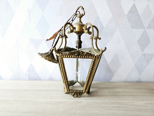 Lustre suspension ancienne - lustre,