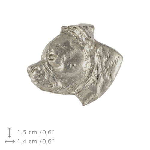 Staffie broche - (tête),,