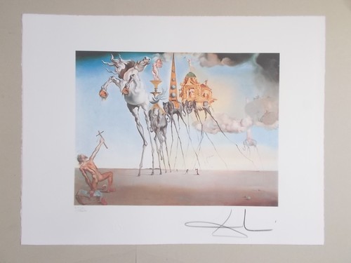 Lithographie salvador dali - lithographie, "