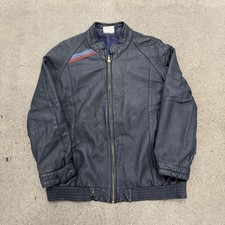 Vintage BMW Motorsport Leather Jacket Size 54