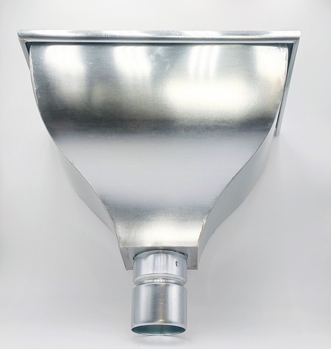 Boite eau zinc galbée - à,
