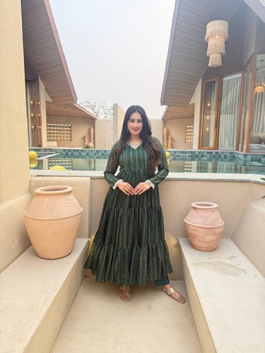 Robe ethnique indienne - robe,