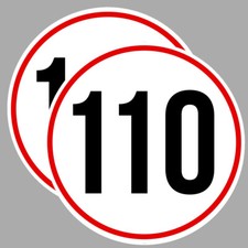 SET DE 2 STICKERS VITESSE