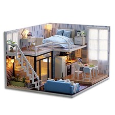 Maison De Poupée En Bois 3D