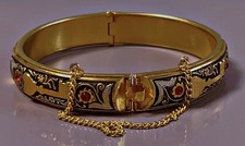 VINTAGE BRACELET JONC OR DE