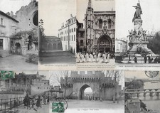 10 cartes postales anciennes
