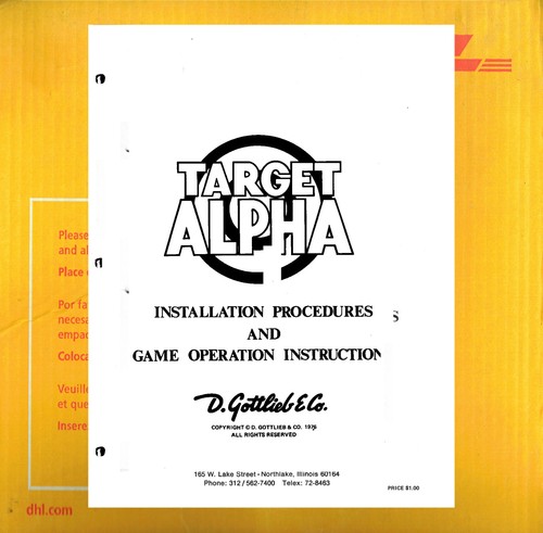 Flipper target alpha - , set