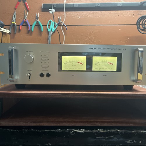 Nikko power amplifier alpha - power,
