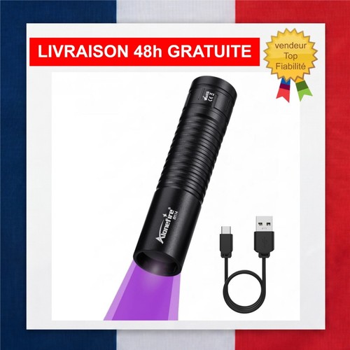 Lampe torche led - led, 365nm