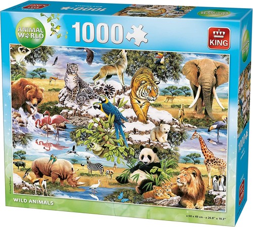 King puzzle 1000 pièces les - king,,