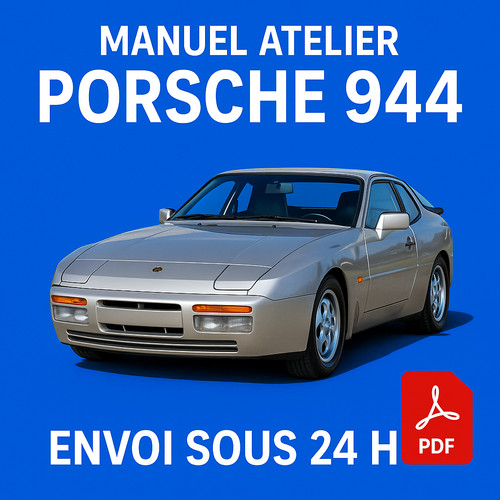 Manuel atelier porsche - porsche, 944