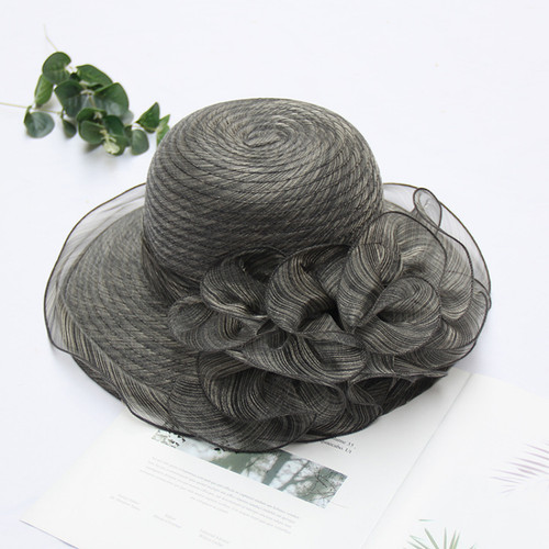 Femme organza église chapeau - Église,