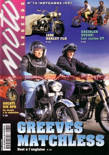 Moto legende ducati 916 - , 74