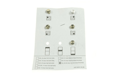 Kit injecteurs gaz butane pour - gaz,
