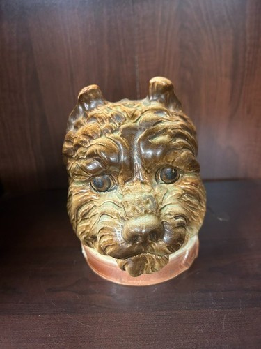 Pot tabac fox terrier en - tabac,