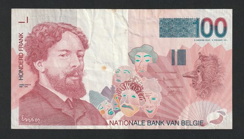 100 francs belgique 1995 - francs,,
