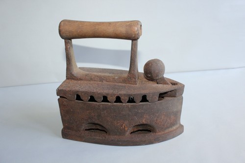 Antique cast iron decipherable - antique,