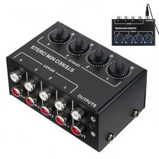 Mélangeur Audio Stéréo 4