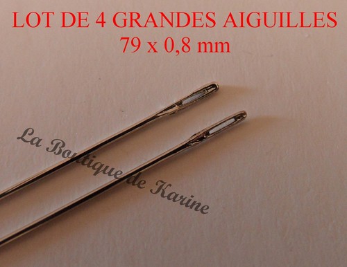 Lot grandes aiguilles 79 - lot,