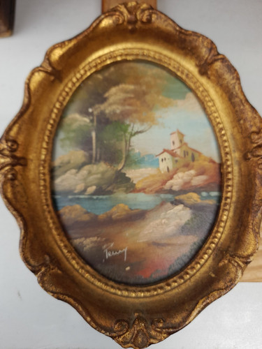 Petite peinture ancienne