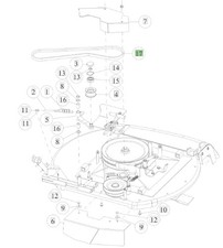Courroie Tondeuse RmK151