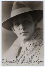 carte photo 1927 dédicace bel