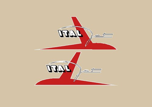 Italjet mustang adhésifs - italjet,