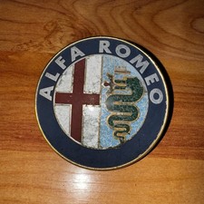 Alfa Romeo Spider GTV6 Milano Front Grille 75mm Badge Emblem 2400-51016 OEM