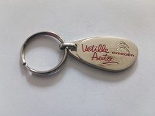 Vintage 80' CITOËN Garage VETILLE AUTO Keychain Automobile Keychain