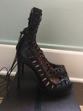Alaia Chaussure Karung Noir