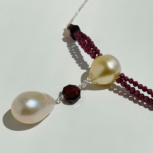 Collier argent perles - collier, de